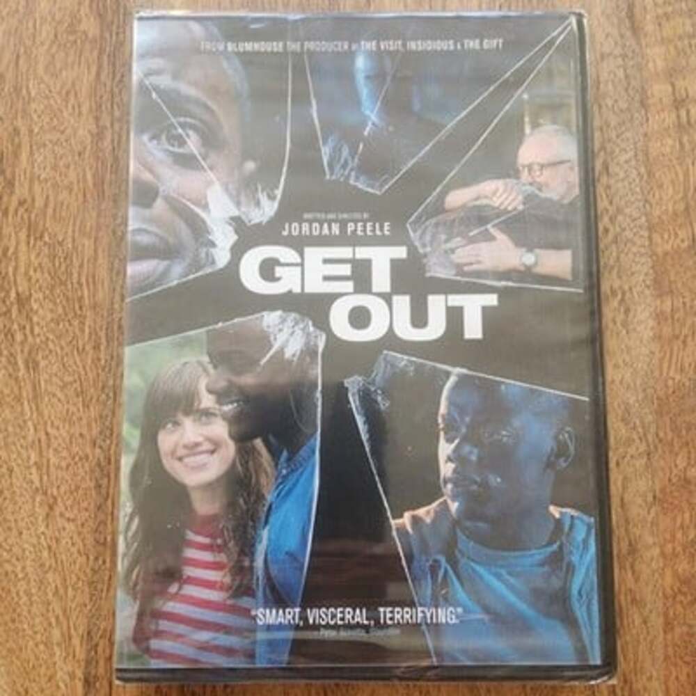 Get Out DVD Jordan Peele Horror Thriller Sealed Bonus Features Region 1